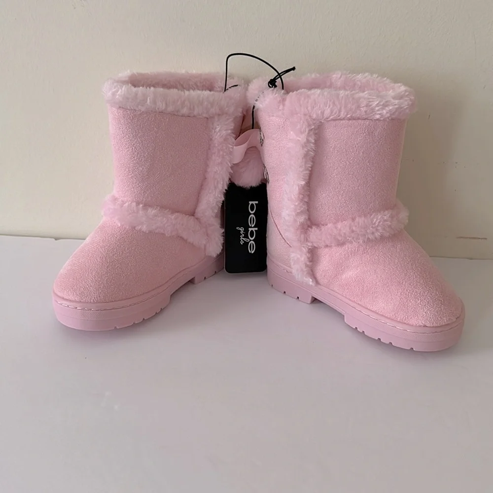 Bebe || Girls/Toddler Winter Pink Boots | Size 7